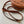 SMOOTH CALFSKIN 20 OVAL CINNAMON BROWN BAG