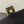 FENDI 26 BAGUETTE BLACK NAPPA LEATHER BAG WITH GOLD HARDWARE