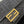 FENDI 26 BAGUETTE BLACK NAPPA LEATHER BAG WITH GOLD HARDWARE