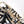 FENDIGRAPHY MINI 16 IN WHITE MIX BLACK SMOOTH CALFSKIN SILVER HARDWARE