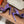 SLINGBACK ETERNITE 105 VIOLET LAMBSKIN AND CROCODILE LEATHER