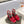 SL TRIBUTE FLATFORM SANDALS GLOSSY RED CALFSKIN