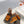 SL TRIBUTE FLATFORM SANDALS GLOSSY COPPER CALFSKIN