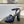 SL TRIBUTE FLATFORM SANDALS GLOSSY NAVY CALFSKIN