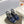 SL TRIBUTE SANDAL GLOSSY NAVY CALFSKIN