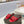 SL TRIBUTE SLIPPERS RED CALFSKIN