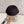 BAKER BOY CAP IN BLACK MIX CAMEL BROWN MONOGRAM JACQUARD FABRIC 136304