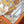 Cavalcades Scarf 90 CM In White Orange Colorful Silk Twill 288858
