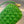 KNOT 20 IN EMERALD GREEN LAMBSKIN WITH CHAIN
