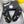 CC Dad Sandal Black Canvas Leather 742945