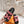 CHYPRE SANDAL BLACK AND BRIGHT PINK LAMBSKIN