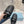 PRA SOFT PADDED NAPPA SHEARLING MULES BLACK LAMBSKIN