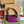 APHRODITE MINI 21 SHOULDER BAG IN VIOLET PURPLE CALFSKIN