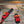 CHYPRE SANDAL RED MIX ORANGE SUEDE