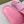 GG Lide Sandal With Interlocking Pink Rubber 788133