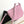 teen besace triomphe 18.5 pink calfskin