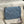 cc flap bag 14cm blue denim silver hardware