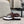cc sandal burgundy white quilted lambskin
