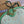 ophidia large 24cm comestic pouch beige green monogram canvas