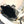 nano noe 13 grey bicolor black monogram gold hardware