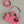 D-JOY BAG 22 IN HOT PINK MACROCANNAGE DENIM