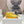 FLOW RUNNER SNEAKER IN SUN YELLOW SUEDE AND SHEEPSKIN