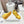 FLOW RUNNER SNEAKER IN SUN YELLOW SUEDE AND SHEEPSKIN