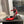 SL AYERS CRYSTAL SANDAL RED SATIN