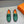 HM H-LOGO LOAFER PINE GREEN AND BLACK CALFSKIN