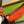 APHRODITE MINI 21 SHOULDER BAG IN ORANGE RED CALFSKIN