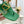 Valentino 25C Thong Sandal Green Sheepskin 239506