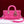 medium lady d-joy 26 pink lambskin