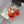 Alaia 25 Flower Slippers Orange Sheepskin 293159