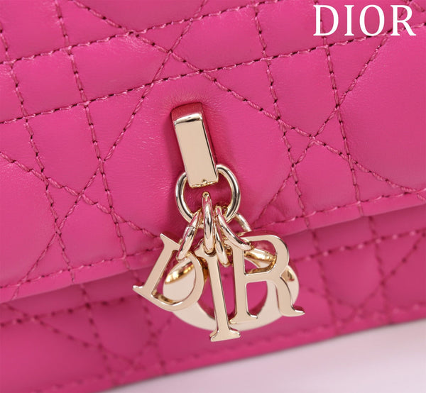 my cd mini 21 pink lambskin