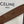 CL LARGE 35MM TWIN TRIOMPHE BELT IN BLACK AND BROWN CALFSKIN GOLD HARDWARE
