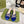 GG CRYSTAL MID - HEEL AZURE CALFSKIN