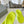 THONG SANDALS IN VOLT GREEN RUBBER