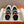 HM Giga 50 Sneaker Black Canvas White Goatskin Orange