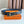 HM TUBE H BELT BUCKLE & REVERSIBLE BLACK AND AEGEAN BLUE LEATHER STRAP 38MM GOLD HARDWARE