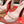 CL Loubi Bee Alta Sandal 13cm Pink Leather 825355