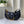 CD LOUNGE 26 BAG IN BLACK LAMBSKIN
