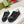 GG TRAINER BLACK CALFSKIN WITH PATTERN