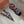 Sprightly Charms Sandal Piana Slippers Black Purple Navy Calfskin