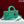 medium lady d-joy 26 jade green lambskin