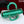 medium lady d-joy 26 jade green lambskin
