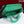 medium lady d-joy 26 jade green lambskin