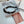 BLACK VOILE FABRIC HAIRBAND WITH PEARL CHAIN 867187