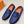 HM Men's Loafer Navy Blue Cowhide 557564