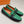 HM Men's Loafer Green Cowhide 557570