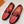 HM Men's Loafer Red Cowhide 557572